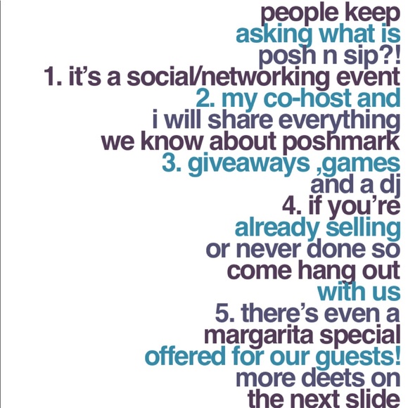 Posh N Sip TULSA! - Save the date ! 8/10 - Picture 2 of 2